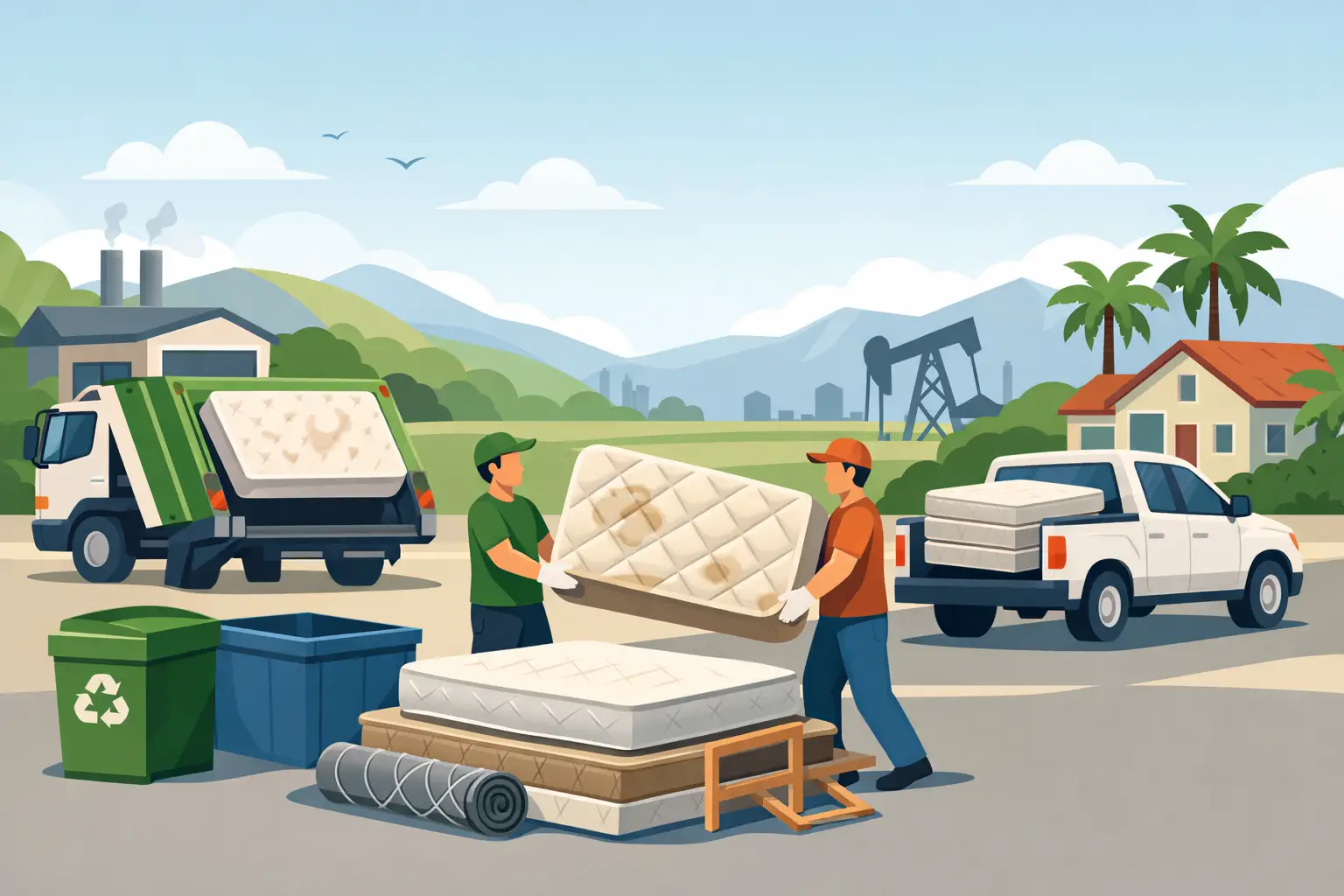 How to Dispose of Old Mattresses in Bakersfield