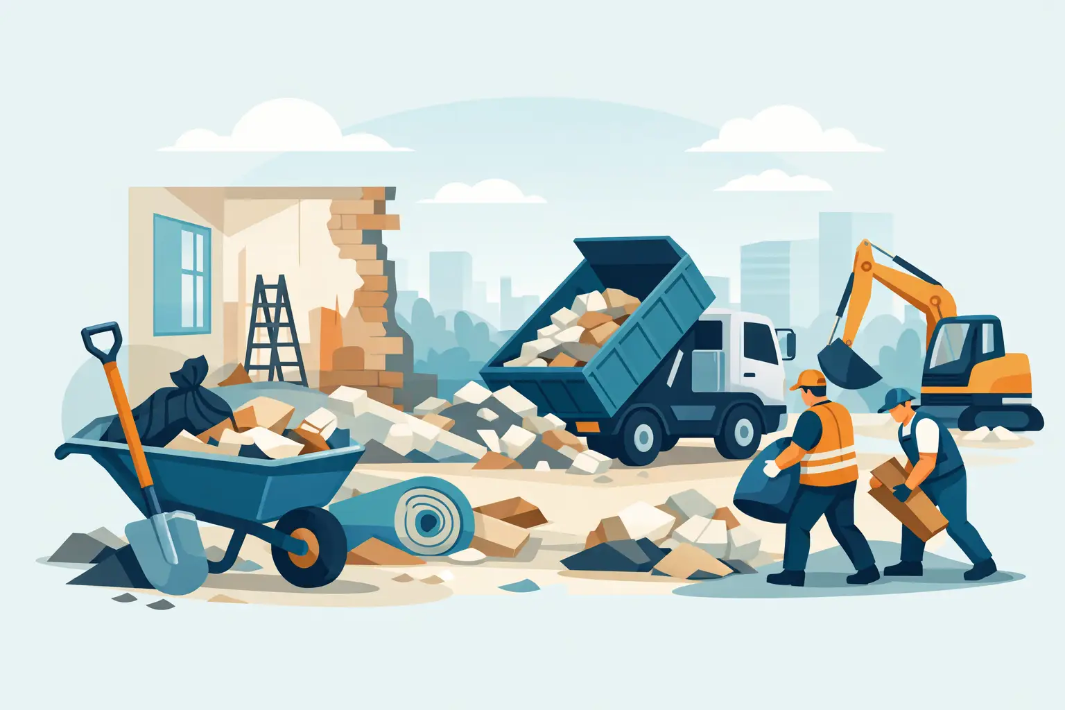 How to Remove Renovation Debris Without Delays