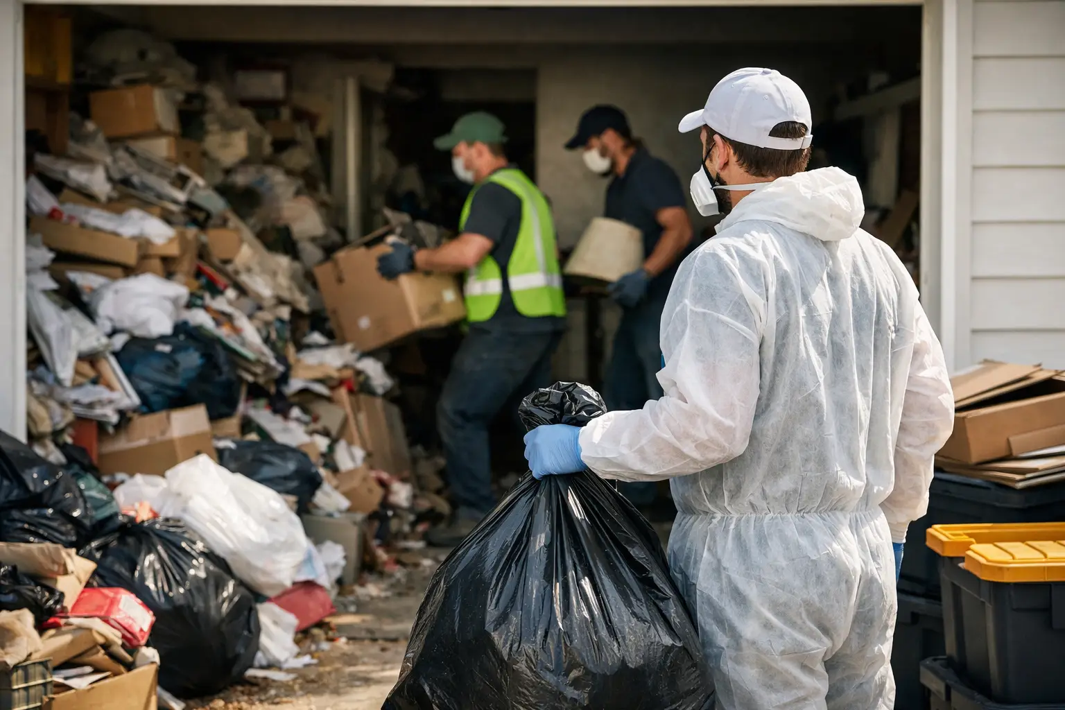 How to Clear Out a Hoarder House Safely